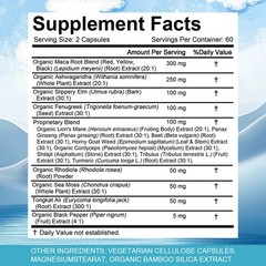 Cortisol Balance&Emotional Health Supplement,Boost Energy&Vitality,30-120 Pills