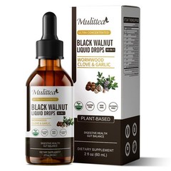 Parasite Cleanse Tincture/Extract-Wormwood, Black Walnut Hull, Clove 2 FL OZ