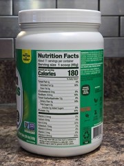 Vega Plant Based Protein + Greens Creamy Vanilla 18 oz ~ Best Before 6/2026