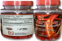 Nice vary Legs Diosmin Complex Vein Support with Hesperidin (DiosVein), 120 Caps