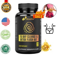 Detox Capsules Supports Healthy Weight Helps Reduce Bloating Digestive Function