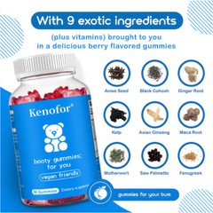Booty Gummies Enhanced Supplement with Multivitamins