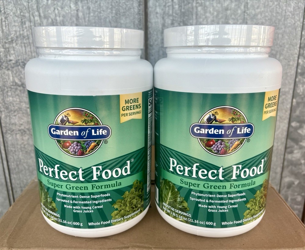 Garden Of Life Perfect Food – 2 x 60 Day Supply