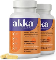 AKKA 2 Pack Premium Liver Cleanse Detox&Repair Superbiotic,Gut Health