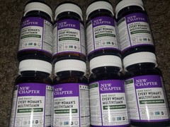 New Chapter One Daily Every Woman’s Multivitamin Vegetarian Tablets Lot Of 8