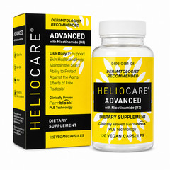 Heliocare Advanced Nicotinamide B3 Supplement – 120 Vegan Capsules EXP: 12/2029