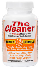 Century System’s The Cleaner Women’s Formula 14 Day Ultimate Body Detox 104 Caps