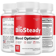 BioSteady Blood Sugar Balance Supplement Capsules Natural 3 Pack 180Ct