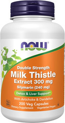 Supplements, Silymarin Milk Thistle Extract 300 Mg with Artichoke and Dandelion,