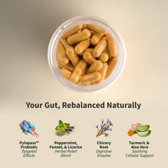 SNAP Gut Health Supplement&Snap Supplements Natural Spirulina and Chlorella–