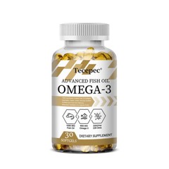 Omega 3 Fish Oil – EPA & DHA, 30 to 120 Softgels – 3x Strength