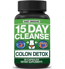 Saint Mingiano 15 Day Cleanse | Colon Detox with Natural Laxative for Constip…