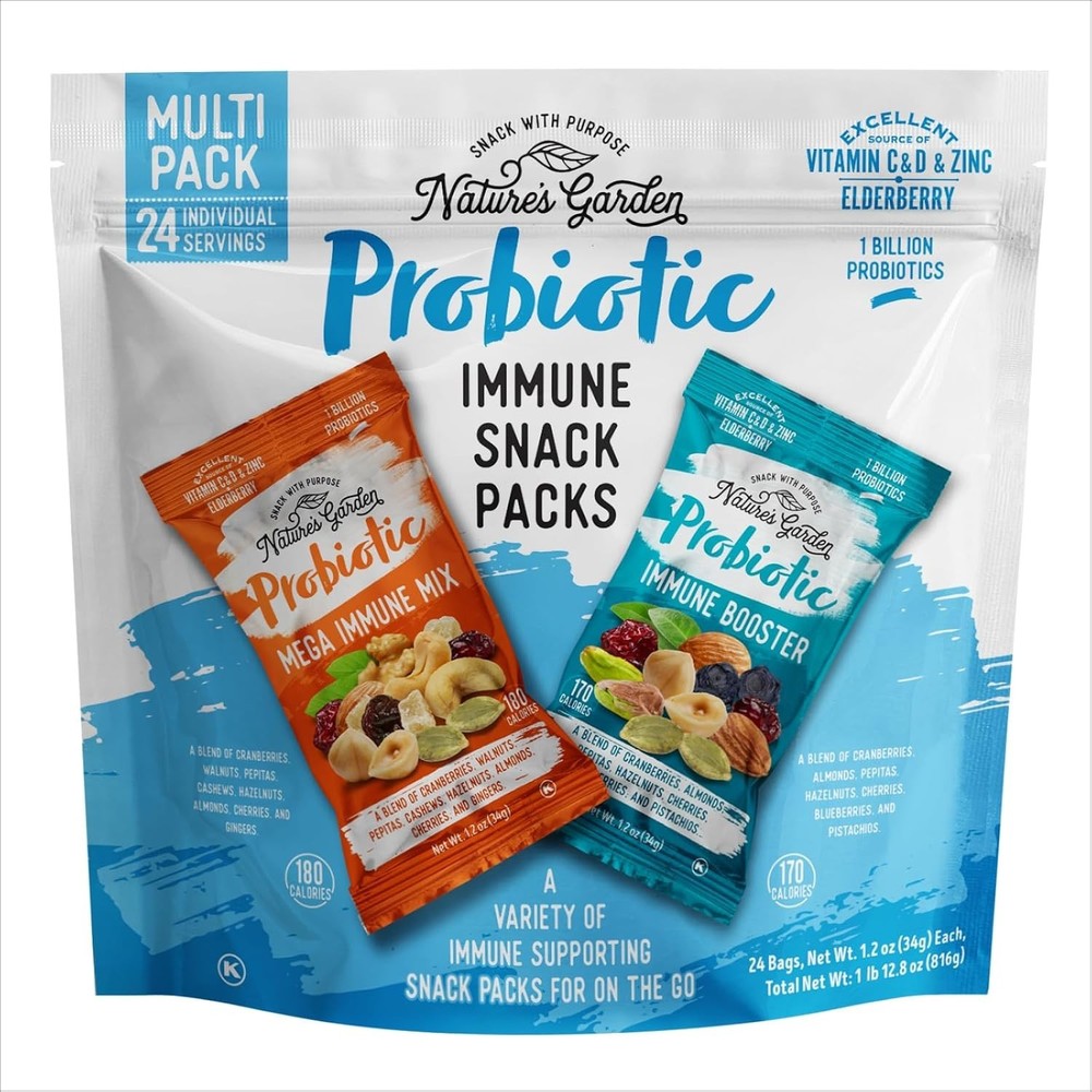 Nature’s Garden Probiotic Immune Snack Packs (28.8 oz)