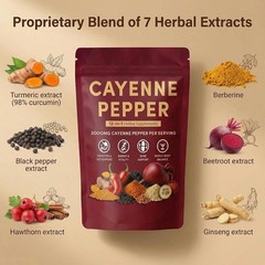 Share Cayenne 3000mg Vitamin K2 & D3, Turmeric, Beetroot & Hawthorn 240Caps