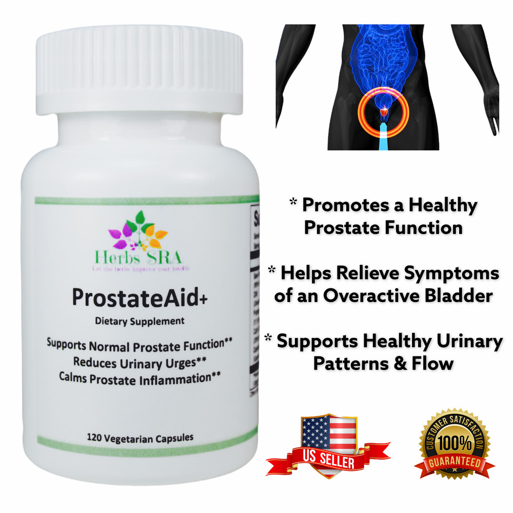 SAW PALMETTO, BETA SITOSTEROL, Healthy Prostate Supplement 120 Capsules Virility