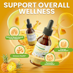 Quercetin with Bromelain Vitamin C & Zinc Heart Health Immune Energy Support