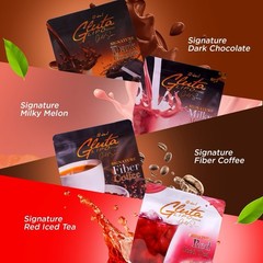 GlutaLipo Gold Series 12-in-1 Fiber Coffee, 10 Sachets