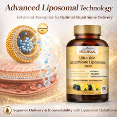 L Glutathione Collagen Skin Renewal Glow-enhancing Dark Spots 90 Capsules Vit C