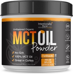 Intentionally Bare Keto MCT Oil Powder – 70% C8 & 30% C10 Clean Energy, Mood, Fo