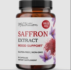 Saffron Supplements, 3 Month Supply, Pure 88.5Mg Saffron Extract for Women & Men