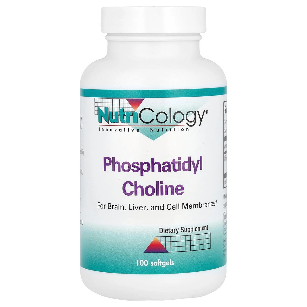 2 X Nutricology, Phosphatidyl Choline, 100 Softgels (0.385 g per Softgel)