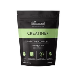 JUST INGREDIENTS Creatine Monohydrate Powder Rejen Fulvic Mineral Complex 30 Ser