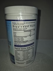 Terranics Multi Collagen Peptides Powder, Type I II III V X Hydrolyze 8oz Ex2/26