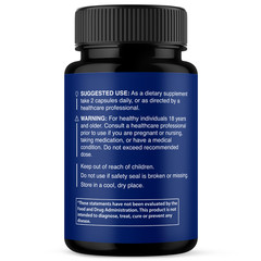 Brain Vex Capsules For Memory Focus & Clarity BrainVex Supplement Pills (60 ct)