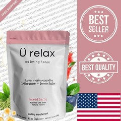 URelax Calming Tonic15Packet MIXED BERRYFlavor Relax CalmingDrink US STCOK 1pack