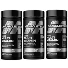 MuscleTech Platinum Multi Vitamin 90 Tablets Each (Pack of 3)