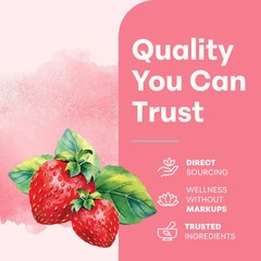 Micro Ingredients Creatine Hydration for Women (Strawberry Flavor)