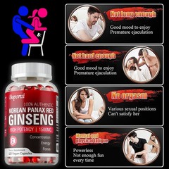 Korean Red Panax Ginseng 240pcs – Enhance Energy, Boosts Endurance and Stamina