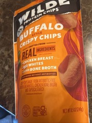 Wilde Protein Chips Buffalo Flavor, 8.5 oz – 10g Protein Snack