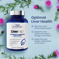 1MD LiverMD – Liver Support Supplement | Siliphos Milk Thistle Extract – High…