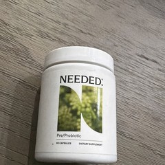 Needed Pre/Probiotic 60 Capsules Gut Health Dietary Supplement Expires 1/27