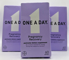 3x One A Day Pregnancy Recovery Postnatal Dietary Supplement 60 Softgels EXP1/26