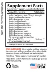 Advantage Health – Probiotic 40 Billion CFUs – Lactobacillus Rhamnosus 2B