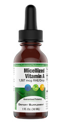 Micellized Vitamin A | Liquid Vitamin A Drops Supplement for Immune Support