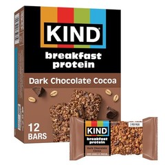 Gluten Free Dark Chocolate Low Sodium Breakfast Protein Bars Kind Breakfast