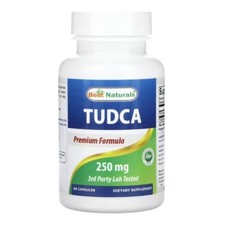 Best Naturals, TUDCA, 2 PACK, 250 mg, 60 Capsules each (120 total!)