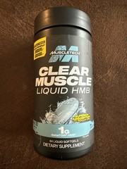 HMB Supplements 1000Mg, Clear Muscle (42 Liquid Softgels) – Highest Grade HMB fo