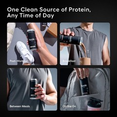 Aonic Fuel 32G Protein Shake 5G Fiber Lactose-Free Complete Amino Acid Profile