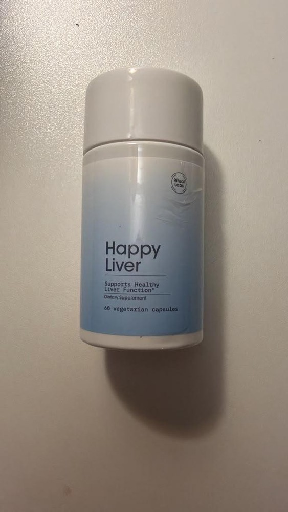 Happy Liver Supports Healthy- 60 Count EXP (05-2028) Pack of 2
