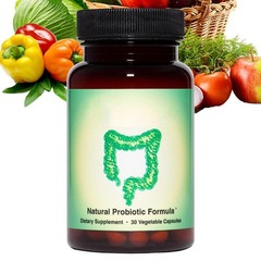 Natural 3Biome Probiotic Dietary Supplement Gluten & Non-GMO Free, 30 Vegan Caps