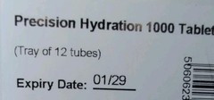 Precision Fuel and Hydration Tablets PH 1000 Mg Per Serving, Pack of 12 Tubes