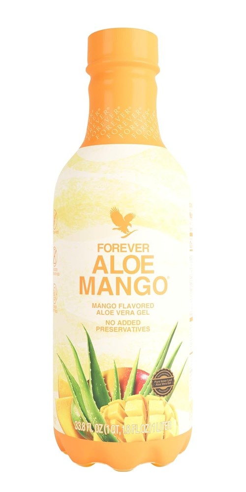 Forever Living Aloe Vera Gel 1 Liter Mango – Free Shipping – Exp:05/26