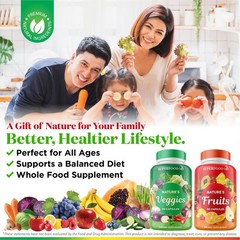 Superfood MD Fruits & Veggies Supplement – Whole Food 90 Count (Pack of 2)