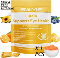 LUXRY SWIYIE Lutein Gummies – Eye Health Support with Lutein&Zeaxanthin, 60 Gums