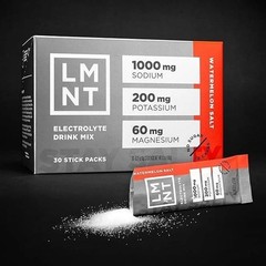 LMNT Zero Sugar Electrolytes – Watermelon Salt | Drink blend | 30-Count
