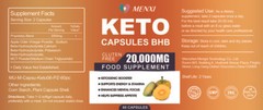 Keto BHB Diet Pills Fat Burner Diet Weight Loss Supplement Low Calorie Slimming